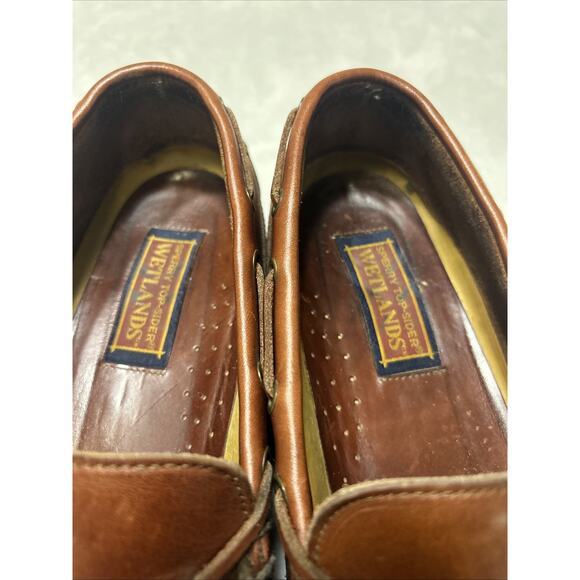 Sperry Top-Sider Shoes Men’s Size 13 M Brown Wetlands Loafer Leather Kiltie - Picture 7 of 10